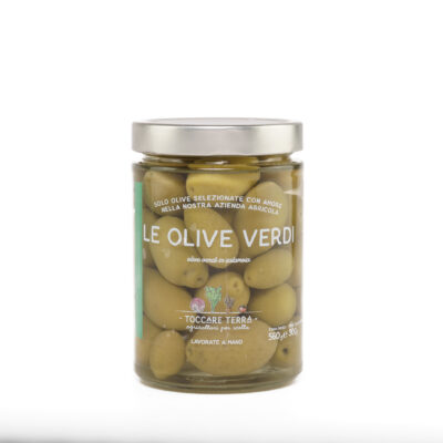Olive verdi in salamoia