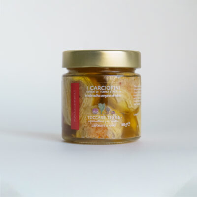 Carciofini ripieni di tonno e ‘nduja